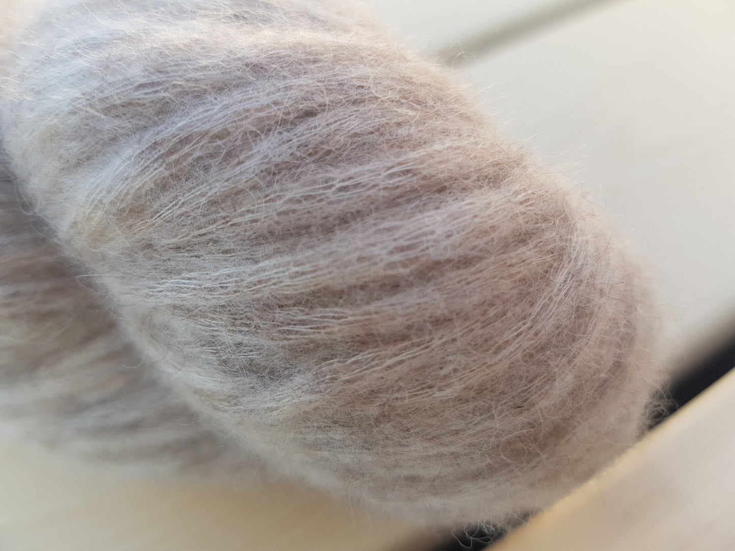 Baby-Pima-Luftgarn Beige
