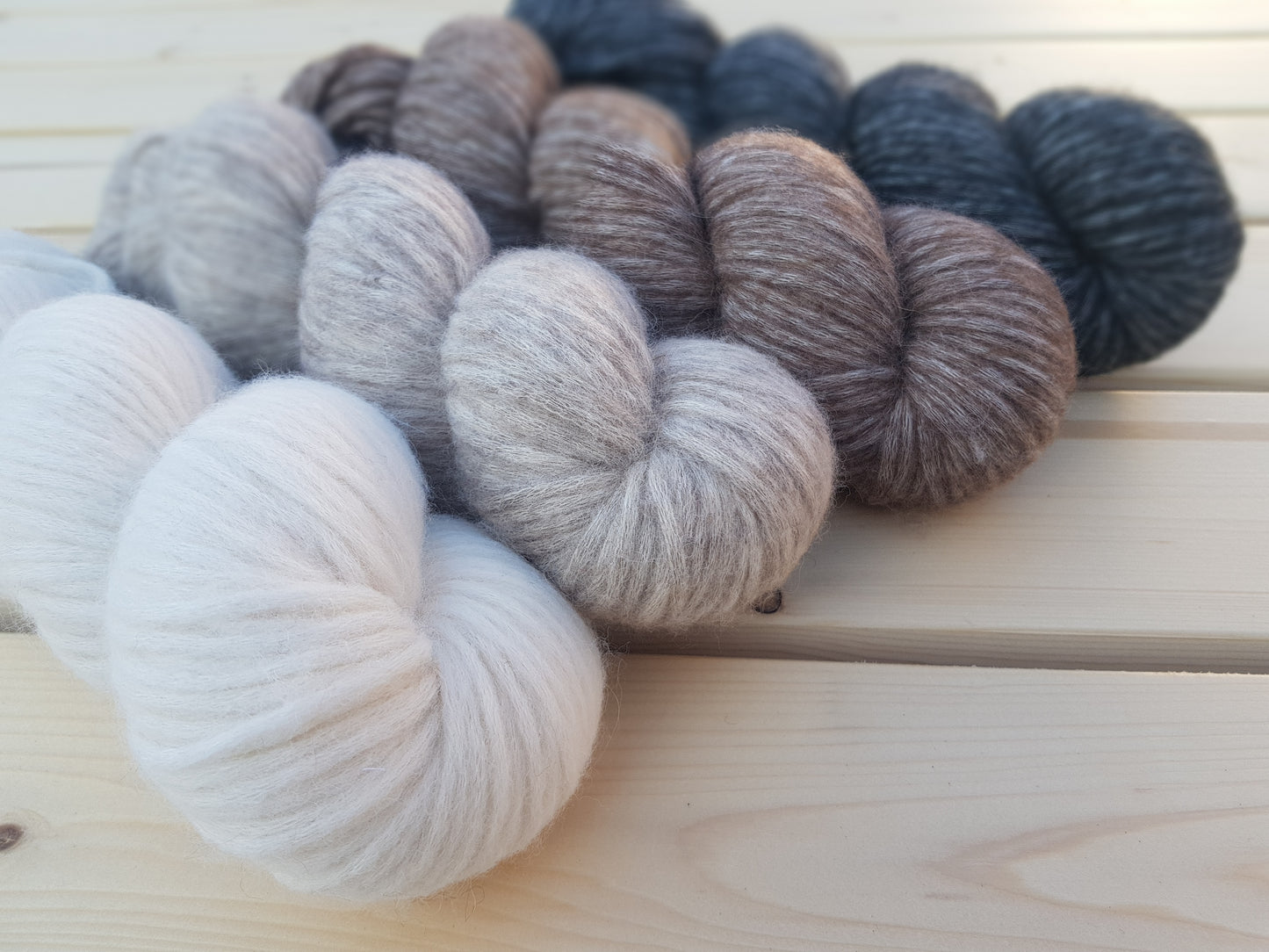 Baby-Pima-Luftgarn Beige