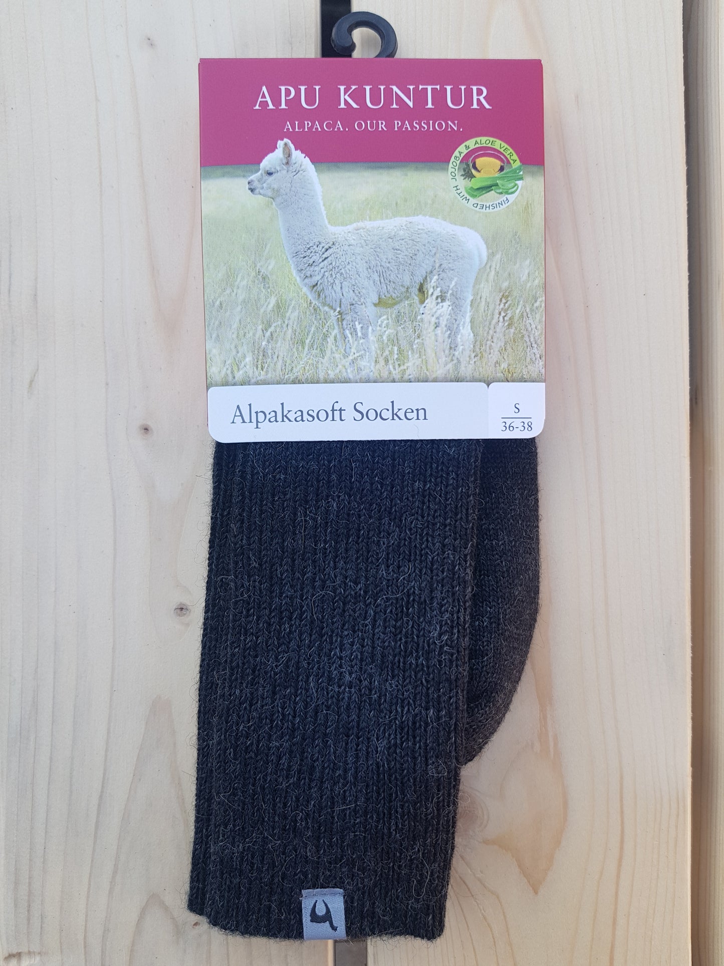 Alpaka Socken SOFT aus Alpaka-Woll-Mix