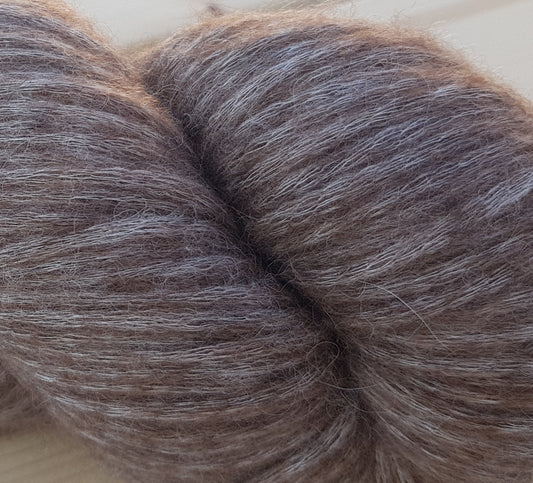 Baby-Pima-Luftgarn Braun