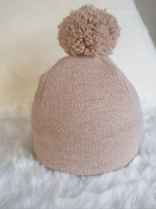 Bommelmütze Babyalpakawolle