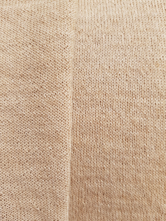 Winterstrick Alpaka beige