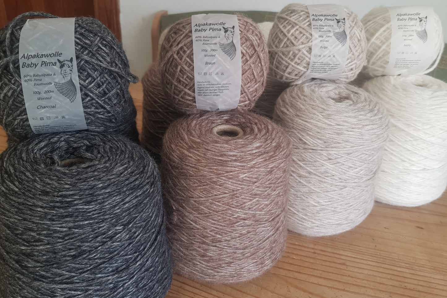 Alpaka-Luftgarn 100g