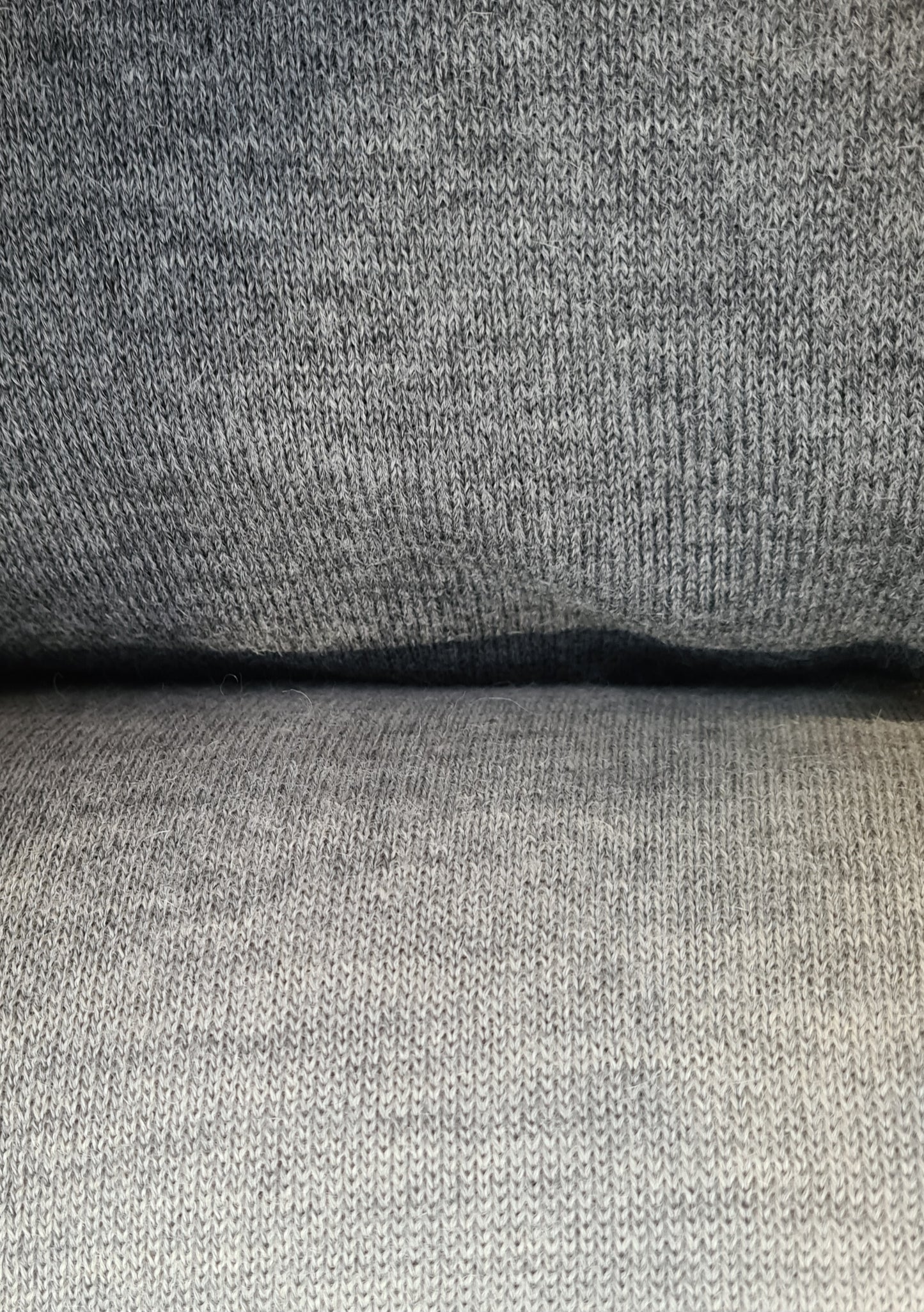 Winterstrick Alpaka dunkelgrau