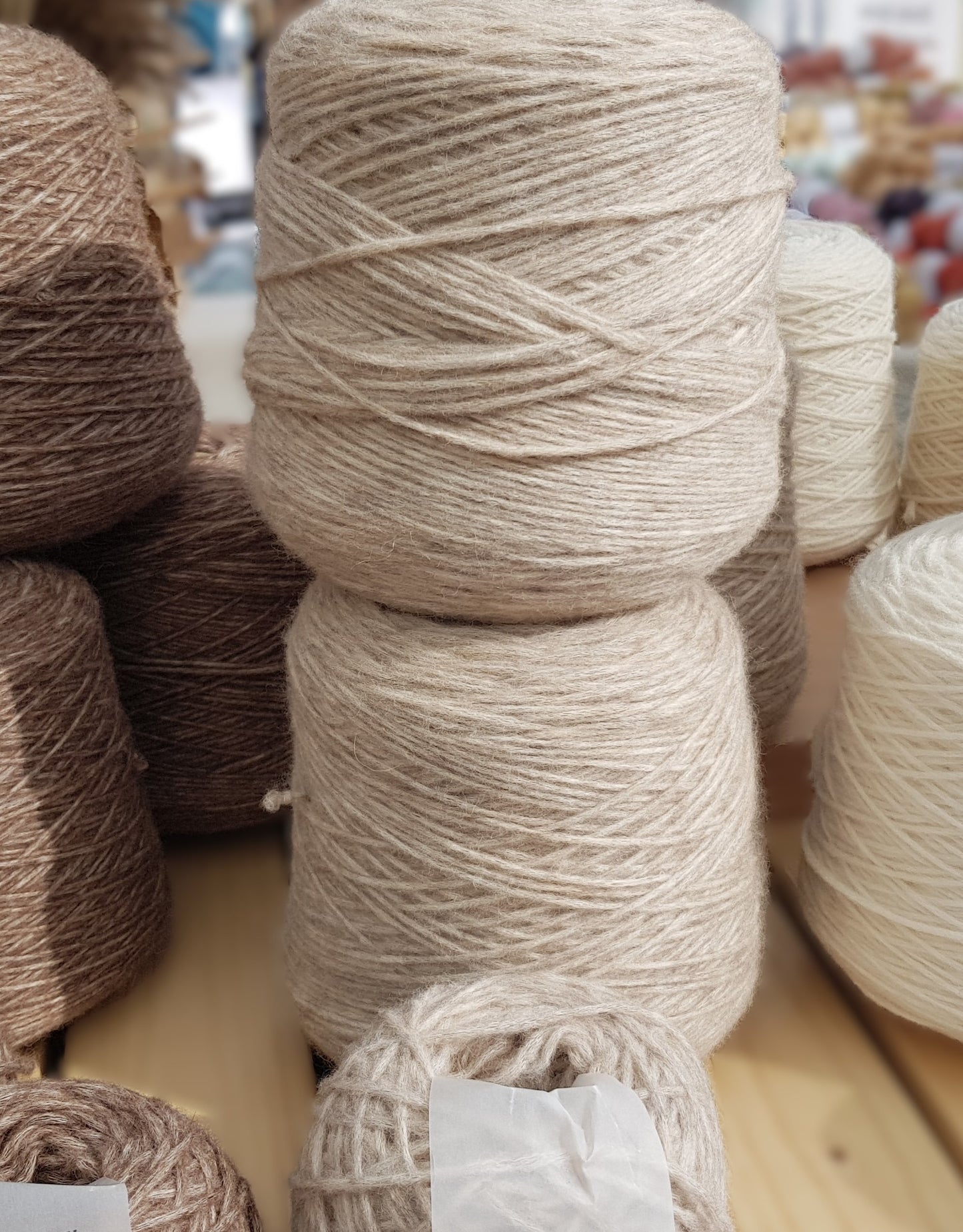 Alpaka-Luftgarn Kone 500g