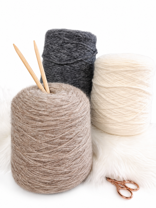 Alpaka-Flausch Kone 500g