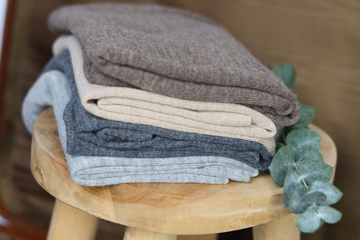 Poncho aus Sommerstrick