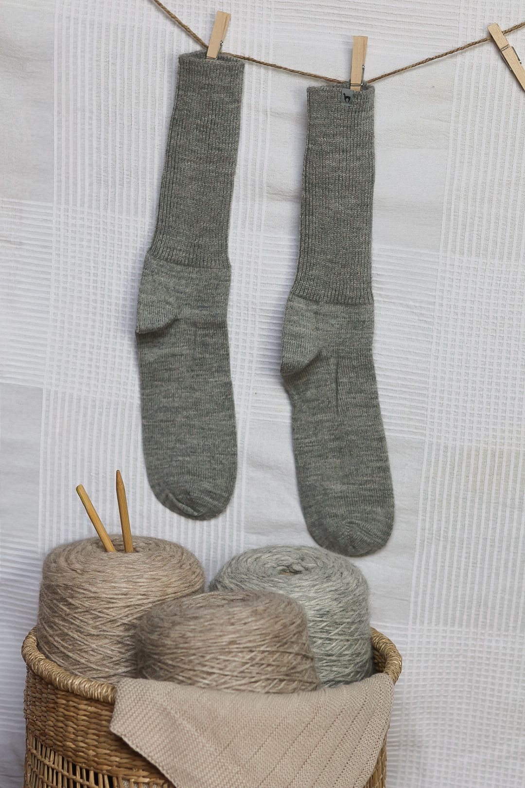 Alpaka Socken SOFT aus Alpaka-Woll-Mix