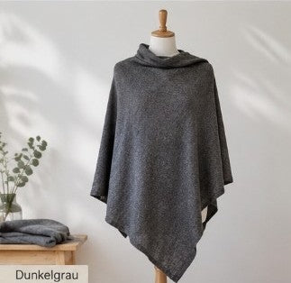 Poncho aus Sommerstrick