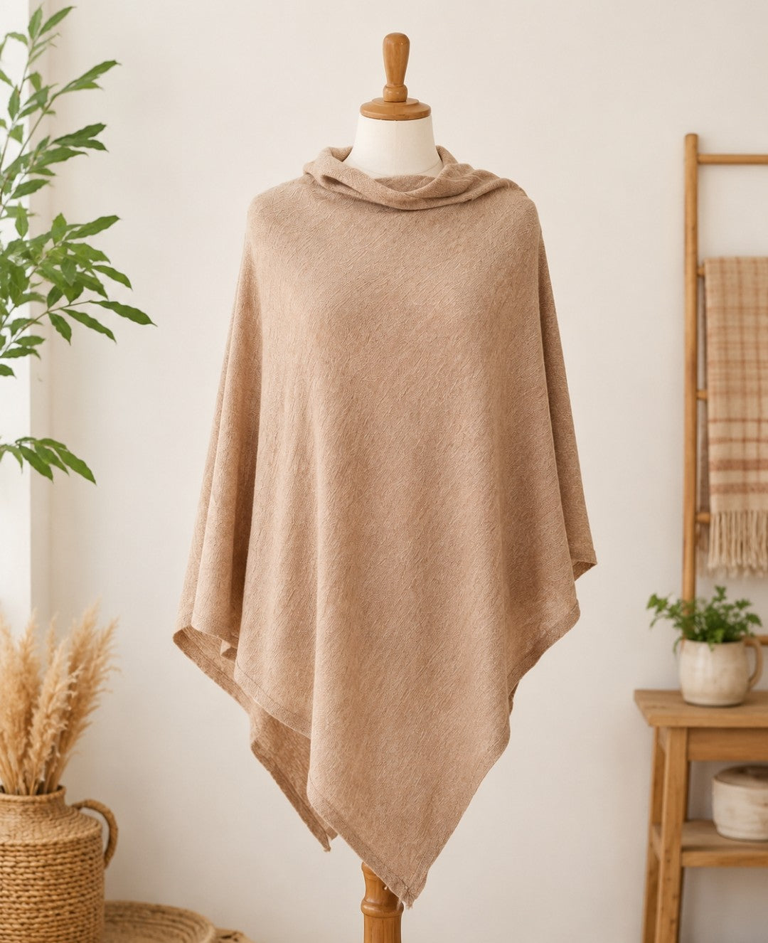 Sommerstrick Alpaka beige