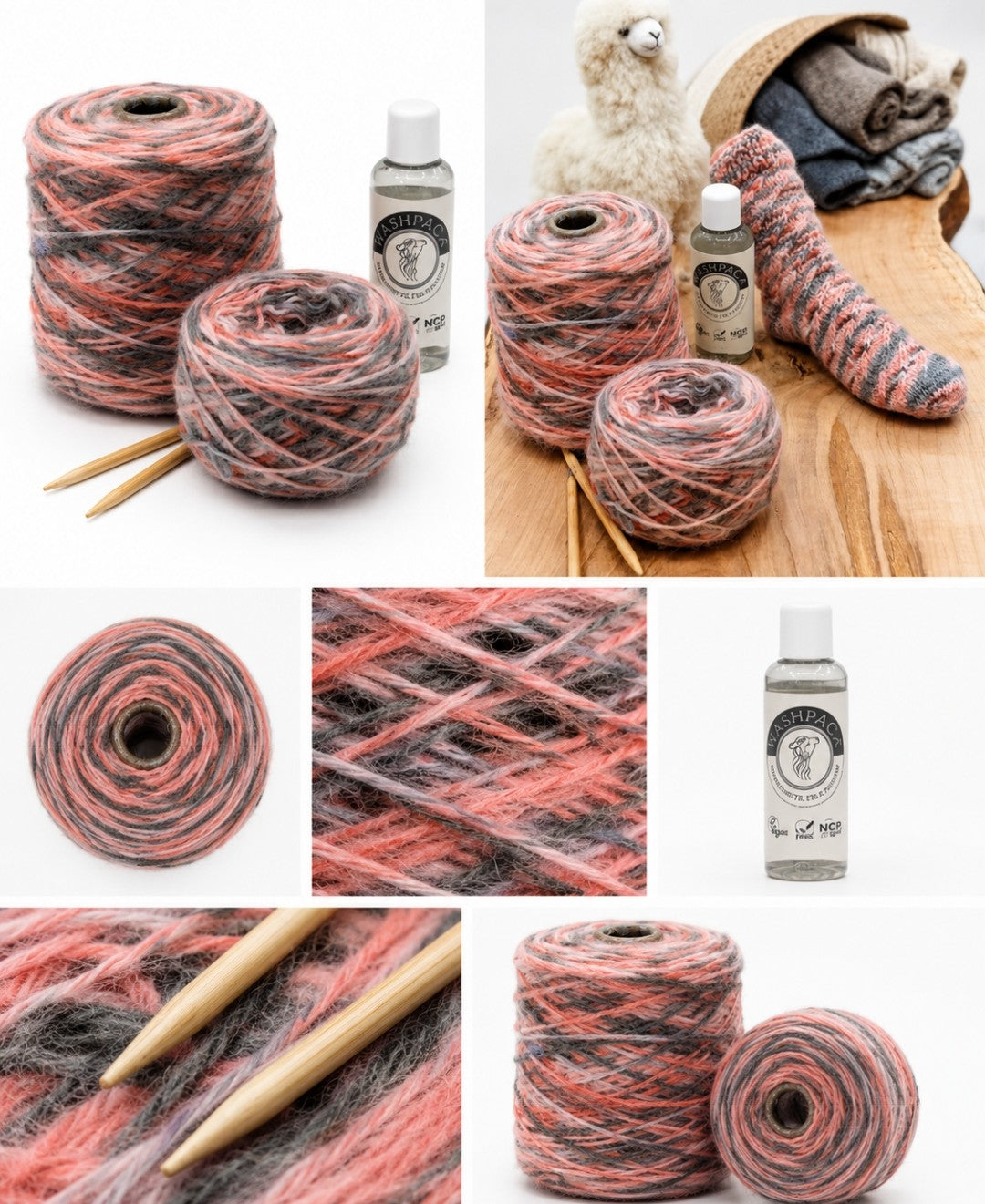 Alpaka-Flausch Kone 500g