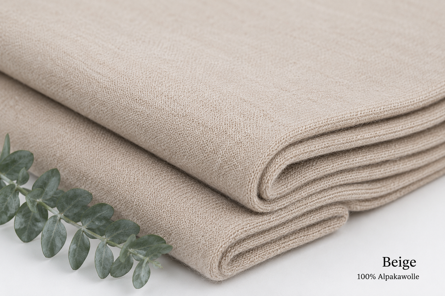 Sommerstrick Alpaka beige