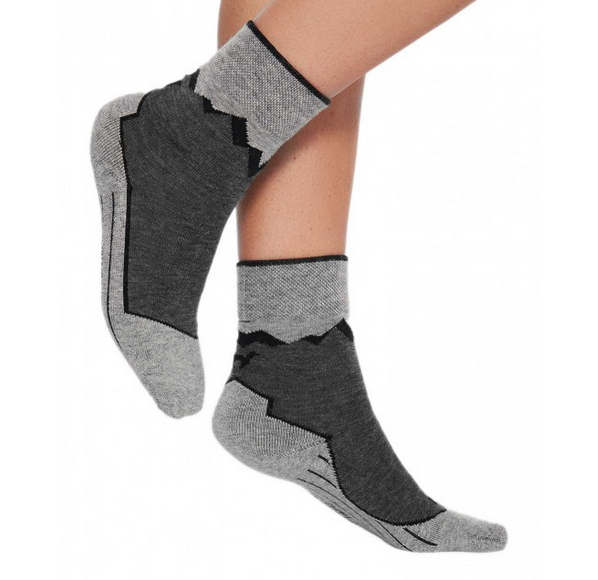 Alpaka Wandersocken